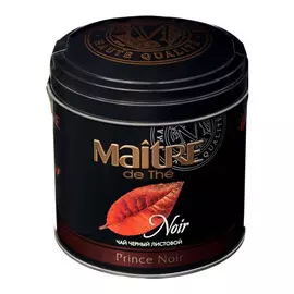 Чай черный Maitre de The Prince Noir листовой 150 г