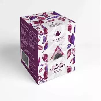 Чай черный Niktea Русский завтрак 15 x 2,7 г