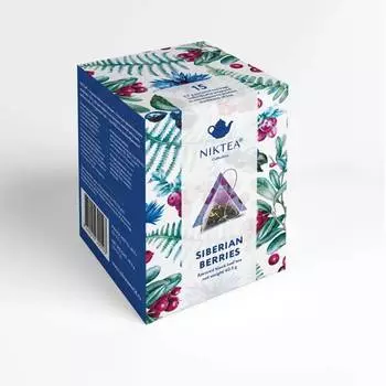 Чай черный Niktea Сибирский сбор 15 x 2,7 г