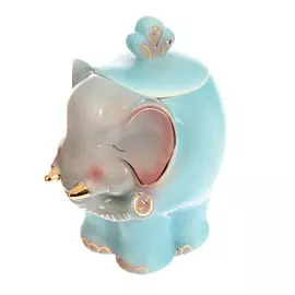 Чай черный подарочный Hilltop керамическая чайница Слон 100 г