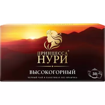Чай черный Принцесса Нури высокогорный 2 г х 30 пакетиков
