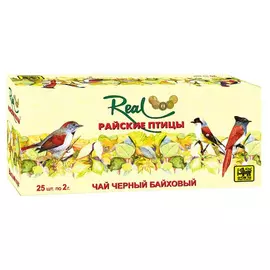 Чай черный Real Райские птицы 25 пакетиков