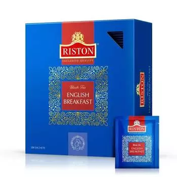 Чай черный Riston Английский завтрак, 100 x 2 г