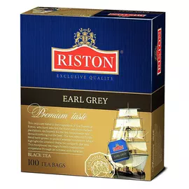 Чай черный Riston Earl Grey 100 пакетиков