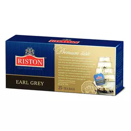 Чай черный Riston Эрл грей 25 пакетиков