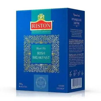 Чай черный Riston листовой Ирландский завтрак, 200 г