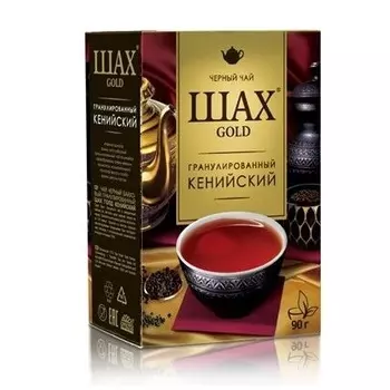 Чай черный Шах Gold Кенийский 90 г