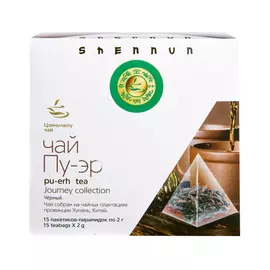 Чай черный Shennun Пу Эр, 25 пакетиков
