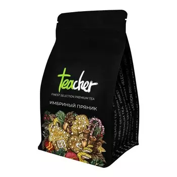 Чай черный Teacher Имбирный пряник 250 г