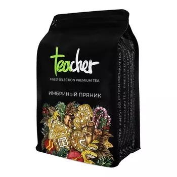 Чай черный Teacher Имбирный пряник 500 г