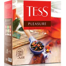 Чай черный Tess Pleasure 100 пакетиков