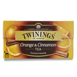 Чай черный Twinings Апельсин и корица 25х2 г