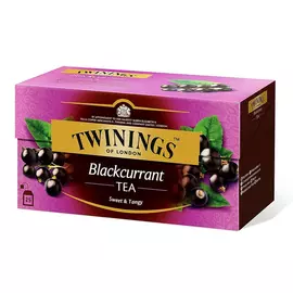 Чай черный Twinings черная смородина 25 пакетиков