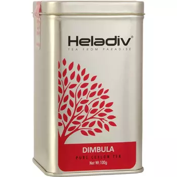 Чай чёрный Heladiv Dimbula жестяная банка 100 г