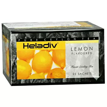 Чай чёрный Heladiv Lemon Flavoured Black Tea 2г х 25 шт