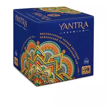 Чай черный листовой Yantra Премиум Uva BOP1 100 г