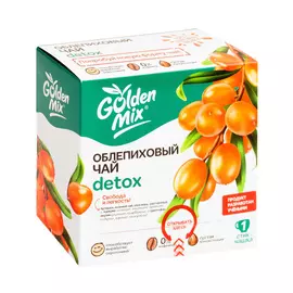 Чай GoldenMix DETOX облепиховый 21 стик