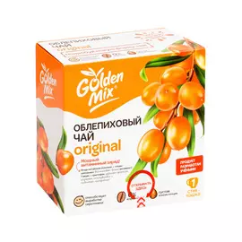 Чай GoldenMix ORIGINAL облепиховый 21 стик