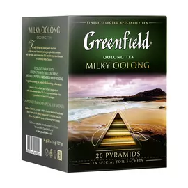 Чай Greenfield Milky Oolong в пирамидках 20х2 г
