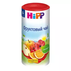 Чай Hipp фруктовый с 6-ти месяцев 200 г