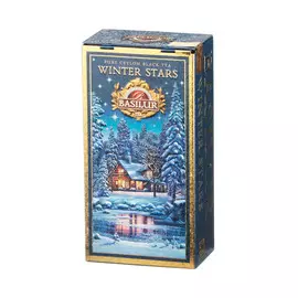 Чай листовой Basilur Infinite Moments Collection Winter Stars Холод зимних звезд 75 г
