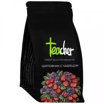 Чай травяной Teacher Шиповник с чабрецом, 250 г