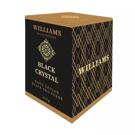 Чай Williams Black Crystal черный цейлонский Pekoe 100 г