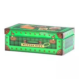 Чай зеленый Basilur Зимний подарок. Зеленый, в шкатулке, 20 сашетов