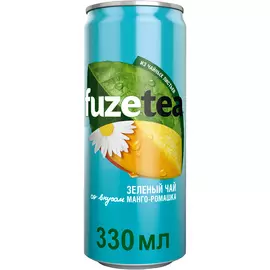 Чай зеленый Fuzetea Манго-Ромашка 330 мл