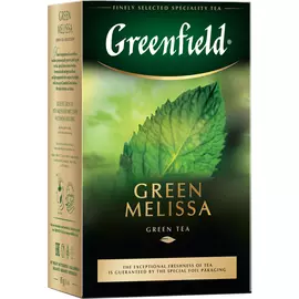 Чай зеленый Greenfield Green Melissa листовой 85 г
