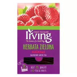 Чай зеленый Irving Малина 20 пакетиков