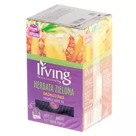 Чай зеленый Irving с ананасом, 20 пакетиков