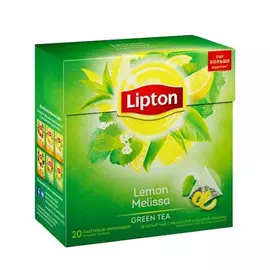 Чай зеленый Lipton Lemon Melissa 32 г