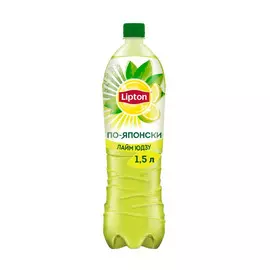 Чай зеленый Lipton со вкусом лайма Юдзу 1,5 л