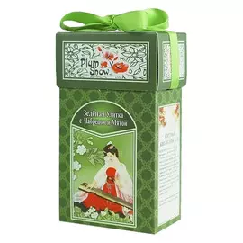Чай зеленый Plum Snow Зеленая улитка с чабрецом и мятой 100 г
