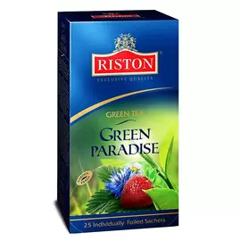 Чай зеленый Riston Green Paradise 25 пакетиков