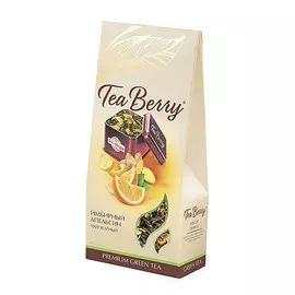Чай зеленый TeaBerry Имбирный апельсин 100 г