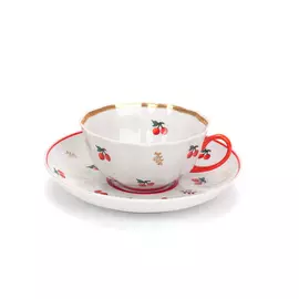 Чайная пара Дулево Ситцевый 220 мл