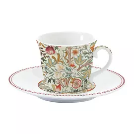 Чайная пара Easy Life Уильям Моррис 200 мл кремовый