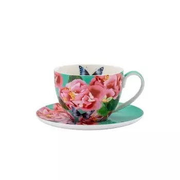 Чайная пара Maxwell & Williams камелии 400 мл