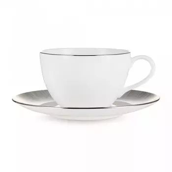 Чайная пара Narumi Сверкающая Платина 280 мл