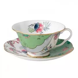 Чайная пара Wedgwood Butterfly Bloom 180 мл