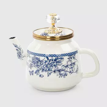 Чайник Avsar Blue peony с крышкой 1 л