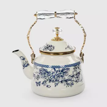 Чайник Avsar Blue peony с крышкой 2,5 л