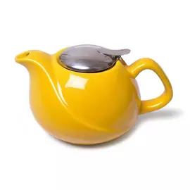 Чайник заварочный Fissman 750мл желтый