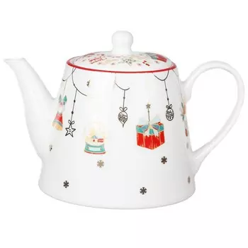 Чайник заварочный Myatashop Christmas Gift 1 л