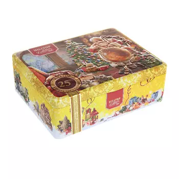 Чайный набор Hilltop Шкатулка География чудес 4х50 г