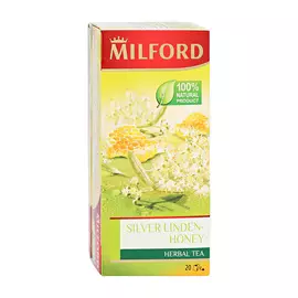 Чайный напиток Milford Серебристая Липа-Мед 20 пакетиков