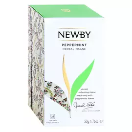 Чайный напиток Newby Мята перечная 25 пакетиков