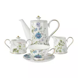 Чайный сервиз Anna Lafarg Primavera Лазурь 6 персон 15 предметов